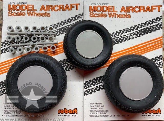 Robart Wheel Set For VQ Bonanza, Baron, T-42, T-34 Mentor, & T-34C Turbo  Mentor