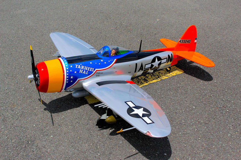 70" P-47 BUBBLE TOP TARHEEL HAL 26cc-35cc SEA398 | Seagull Models