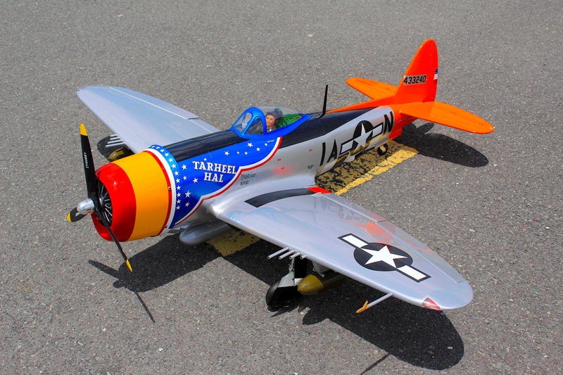 70" P-47 BUBBLE TOP TARHEEL HAL 26cc-35cc SEA398 | Seagull Models