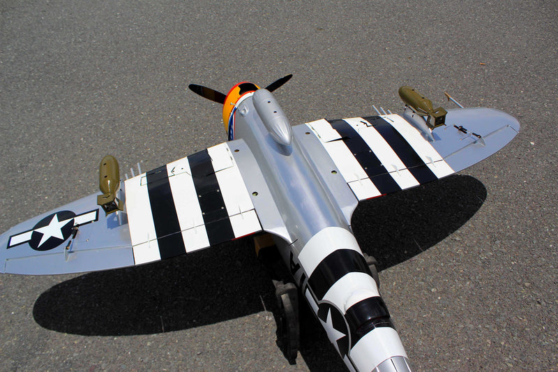 70" P-47 BUBBLE TOP TARHEEL HAL 26cc-35cc SEA398 | Seagull Models