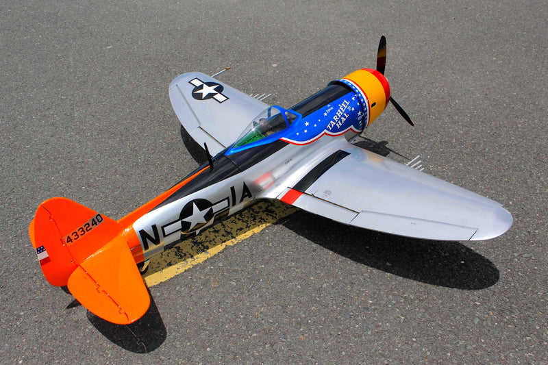 70" P-47 BUBBLE TOP TARHEEL HAL 26cc-35cc SEA398 | Seagull Models