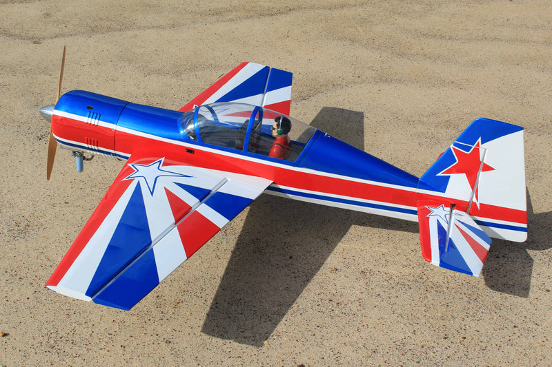 red white and blue YAK 54, 3D 64" (ARF)