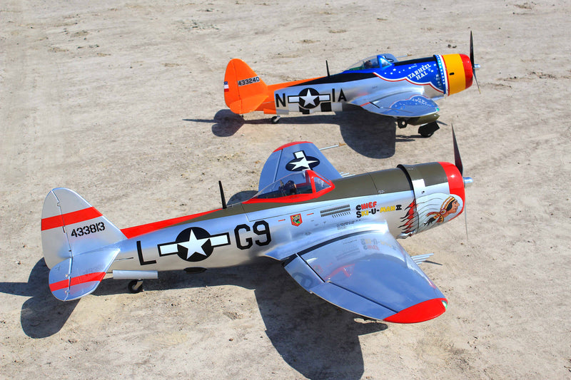 70" P-47 BUBBLE TOP "Chief Ski-U-Mah II"  26cc-35cc SEA398Ski | Seagull Models