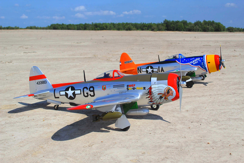 70" P-47 BUBBLE TOP "Chief Ski-U-Mah II"  26cc-35cc SEA398Ski | Seagull Models