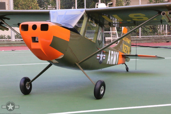 L-19 Bird Dog Olive Drab/Orange  | 156" Wingspan | Legend Hobby