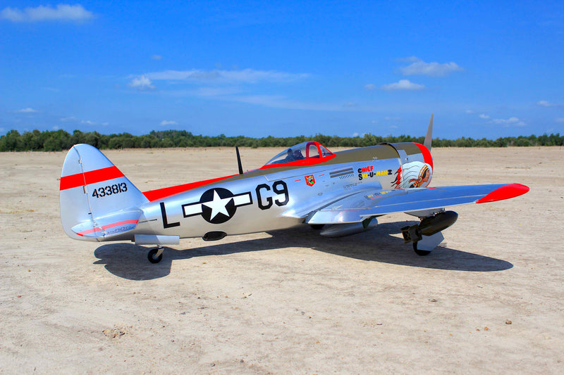 70" P-47 BUBBLE TOP "Chief Ski-U-Mah II"  26cc-35cc SEA398Ski | Seagull Models