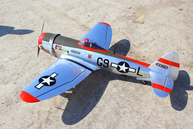 70" P-47 BUBBLE TOP "Chief Ski-U-Mah II"  26cc-35cc SEA398Ski | Seagull Models