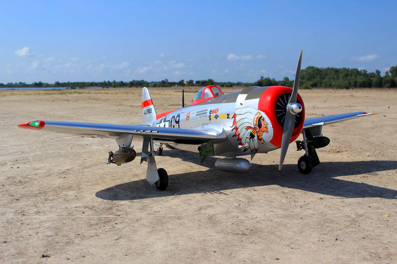 70" P-47 BUBBLE TOP "Chief Ski-U-Mah II"  26cc-35cc SEA398Ski | Seagull Models