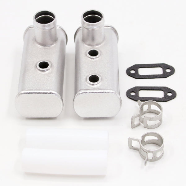 Stinger 30cc Twin Muffler Set