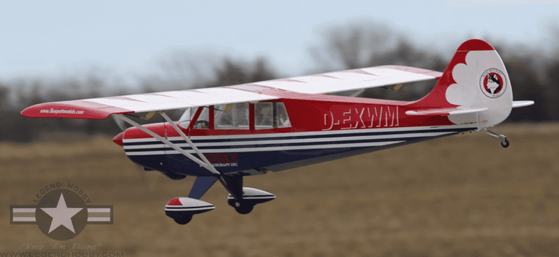 80" Aviat A-1C Christen Husky Red/White/Blue | Seagull Models