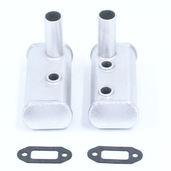 Stinger 20cc Twin Muffler Set