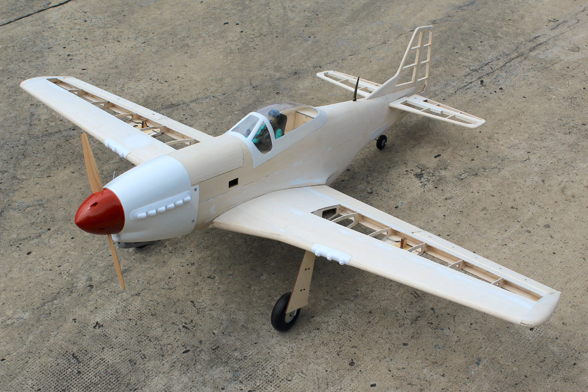 P 51 Mustang Master Scale Kit Seagull Model