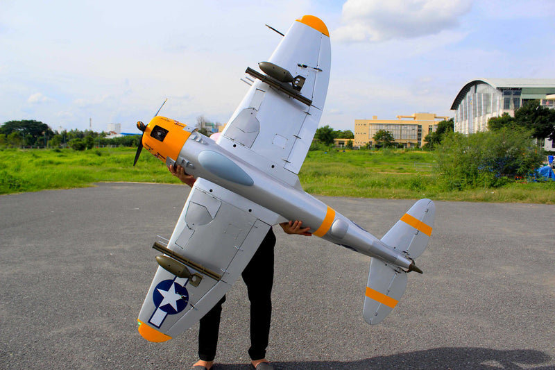 SEAGULL MODELS 81″ P-47  MAIN GEAR AND TAIL GEAR  ELECTRIC RETRACTS by JP - SEA306NDBGEAR