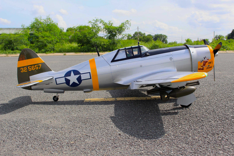 SEAGULL MODELS 81″ P-47  MAIN GEAR AND TAIL GEAR  ELECTRIC RETRACTS by JP - SEA306NDBGEAR